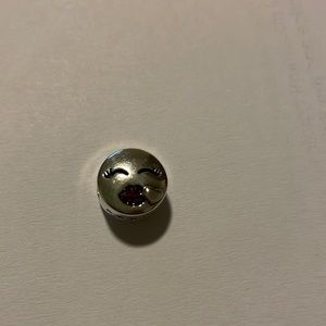 Authentic Pandora Kiss Emoji Charm